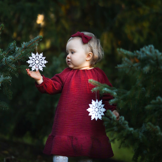 Minttu-mekko, oma kangas