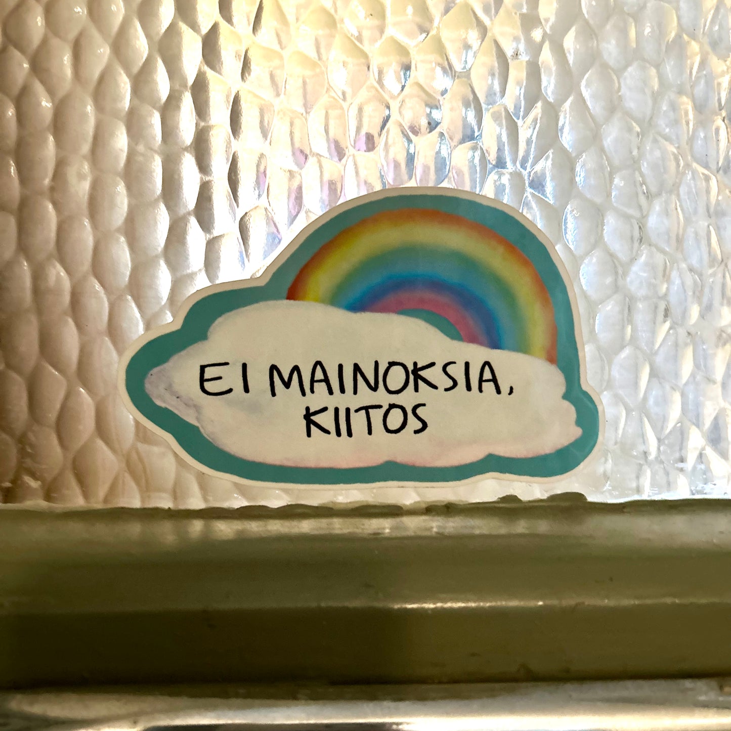 Vinyylitarra "Ei mainoksia"