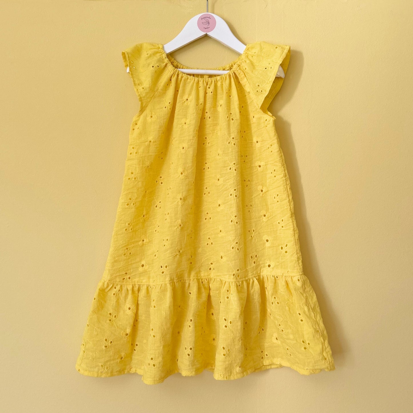 Minttu-mekko, oma kangas