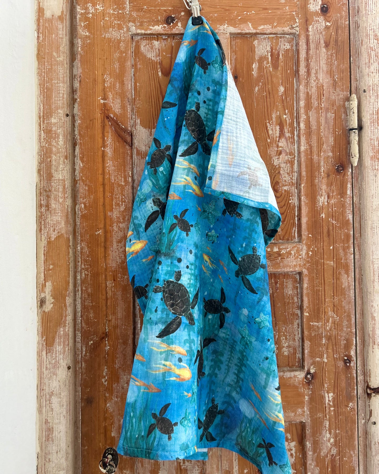 Kilpikonnien matkassa -harsokangas