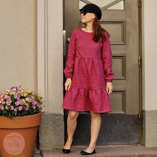 Johanna-mekko, oma kangas