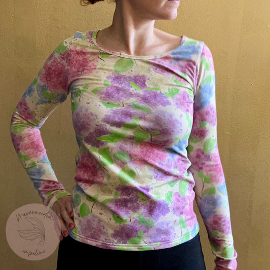 Aikuisten trikoopaita, oma kangas