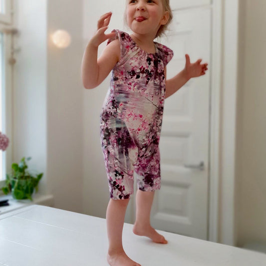 Minttu & Miska -romper/haalari, oma kangas