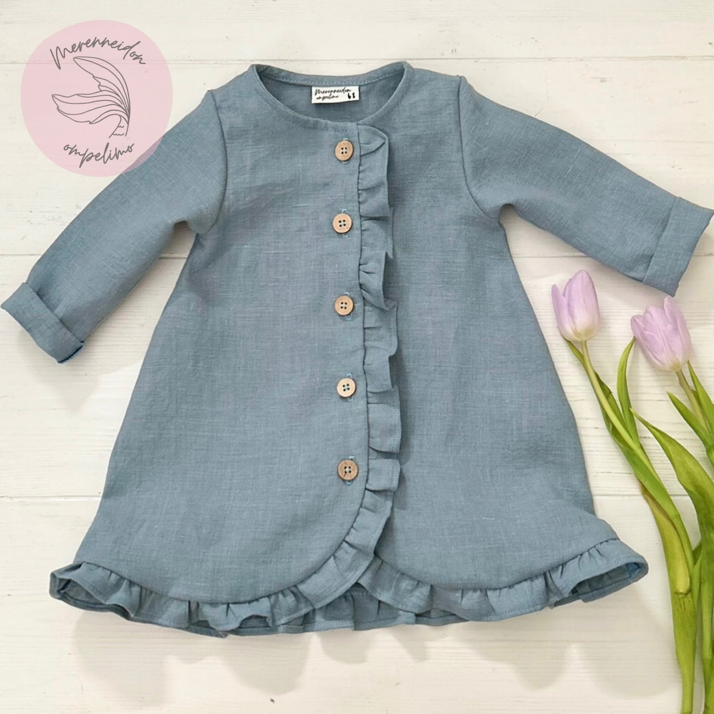 Lilja-mekko, oma kangas