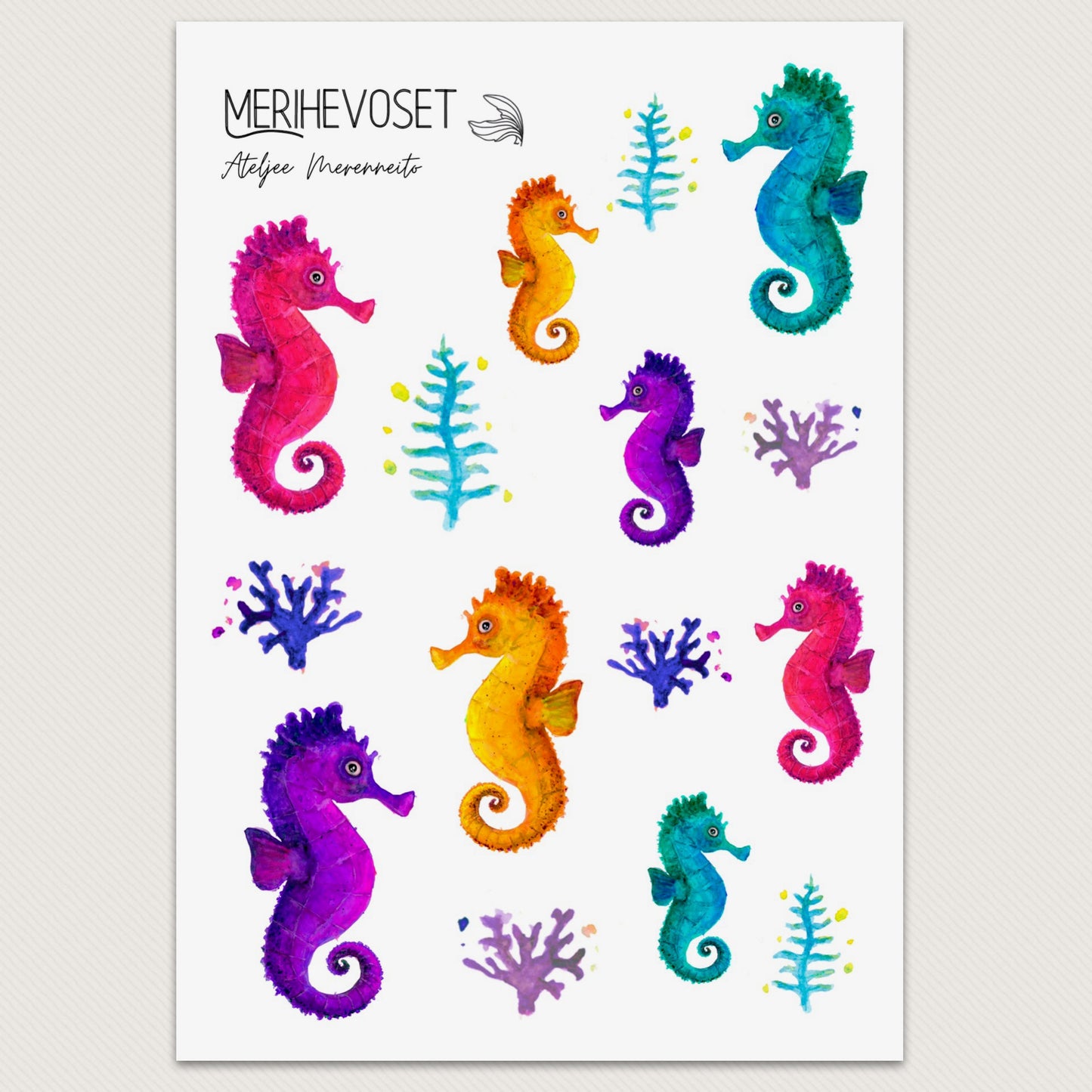 Merihevoset, tarra-arkki