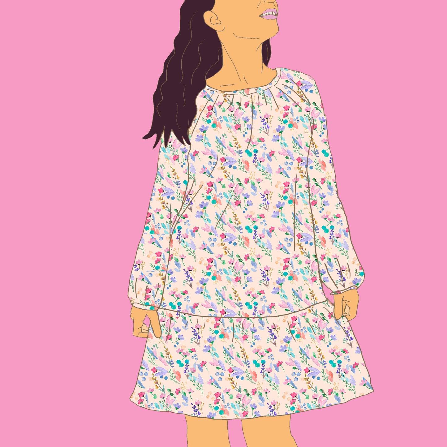 Kukkaissade pieni (persikka), harsokangas