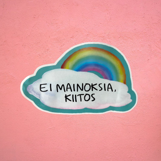 Vinyylitarra "Ei mainoksia"