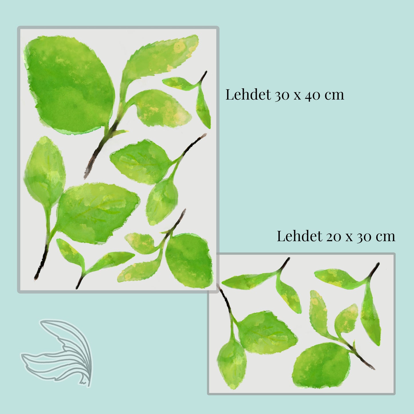 Sisustustarrat (useampi erilainen) Hortensia