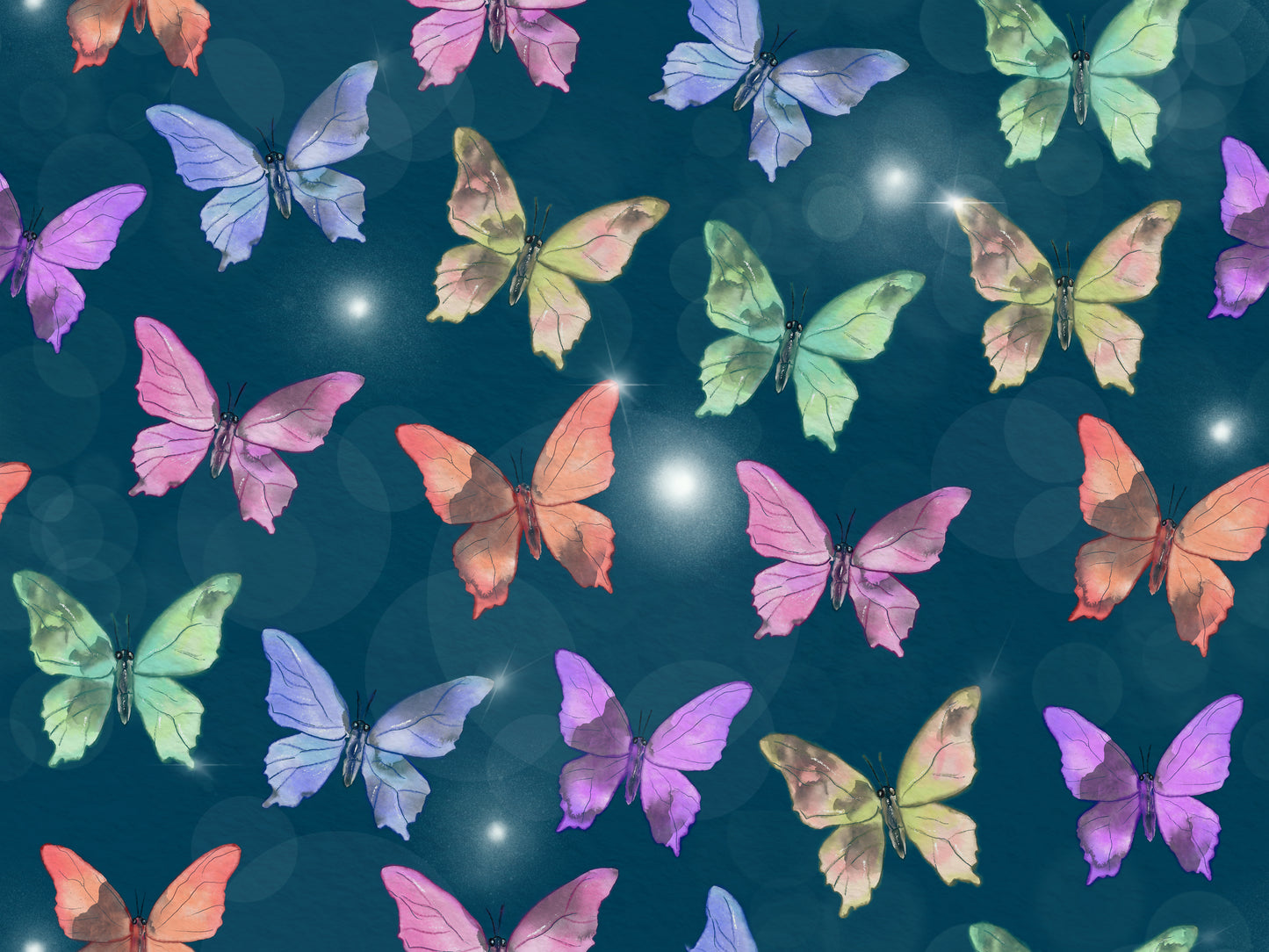 PALA Taikaperhot, kudottu bambuviskoosi