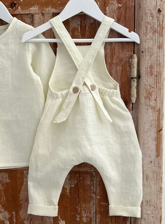 Lappuhaalarit, luonnonvalkoinen 68 cm