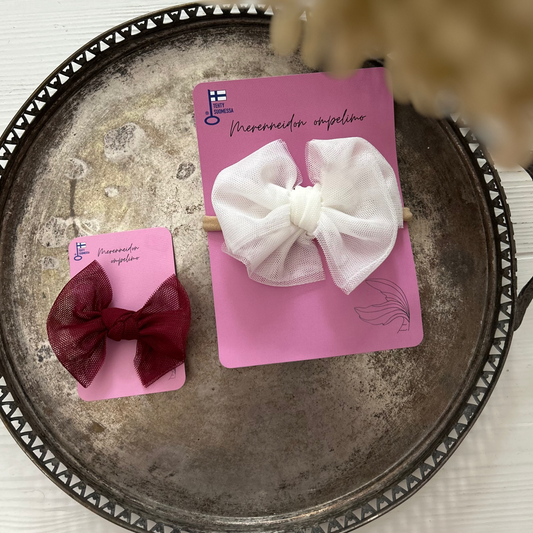 Tyllirusetit, panta ja hiuslenkki