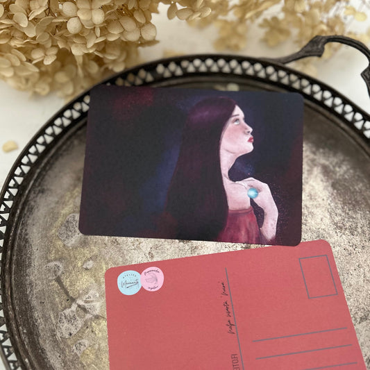 Neljä sisarta "Noira", postikortti