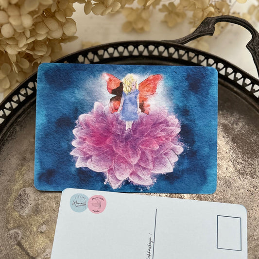 Kukkaiskeiju 1., postikortti