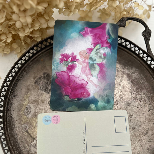 Kukkaiskeiju 3., postikortti