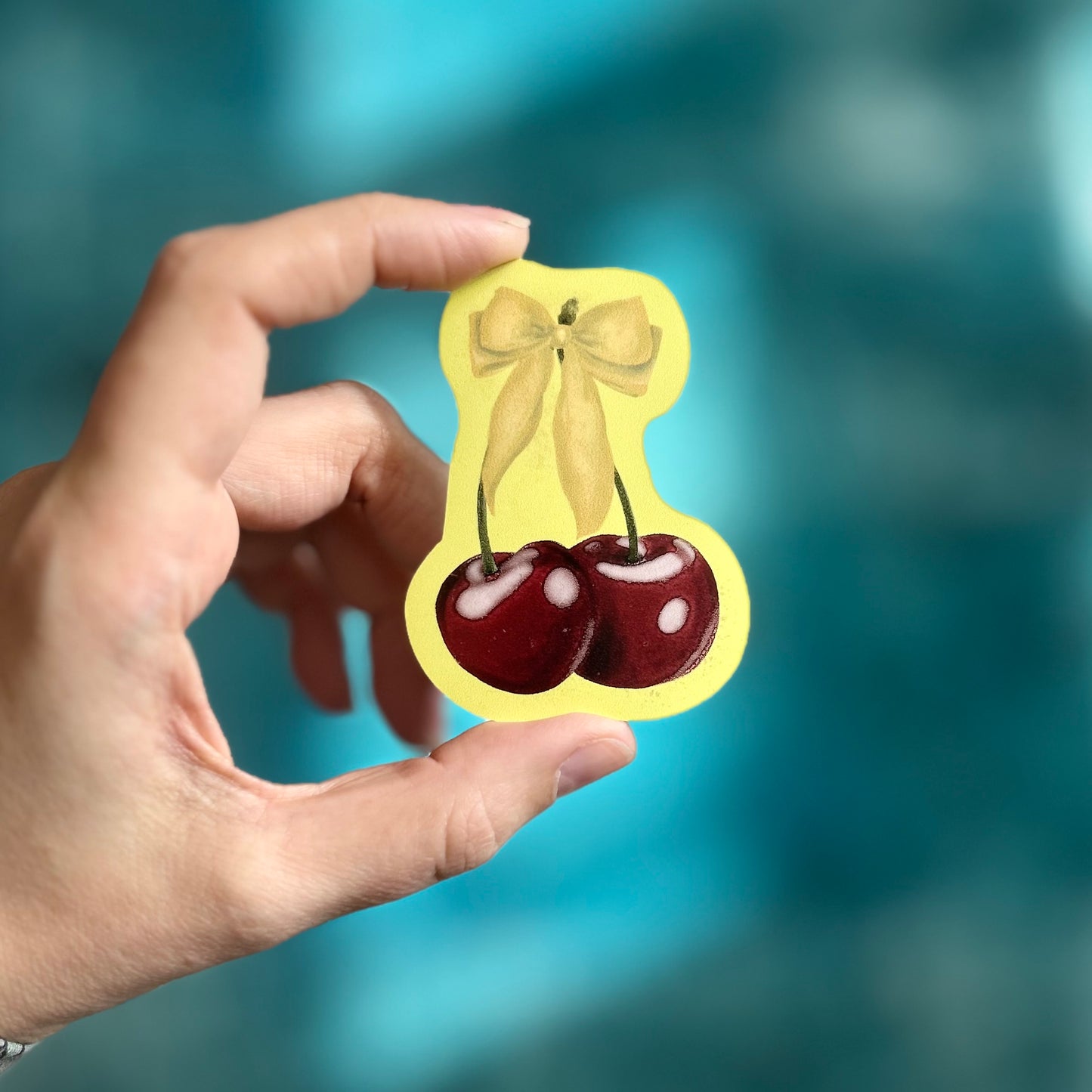 Vinyylitarra, laminoimaton "Cherry"