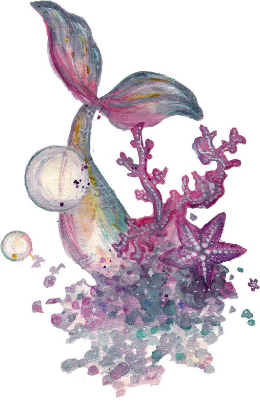 Silityskuva Merenneidon salaisuus, useampi koko